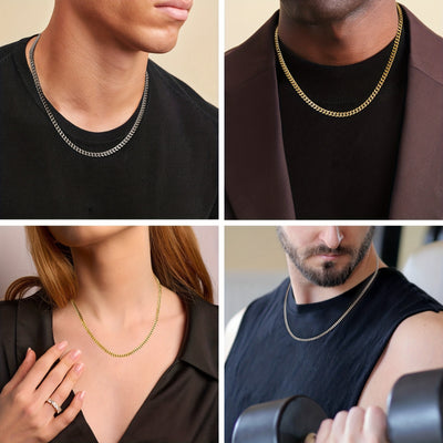 Maximus™ Gold Kettenstil Halskette 14K