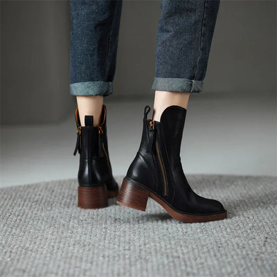 Mira | Elegante Leder-Boots