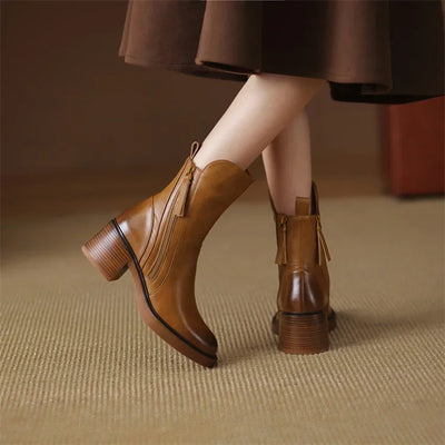Mira | Elegante Leder-Boots