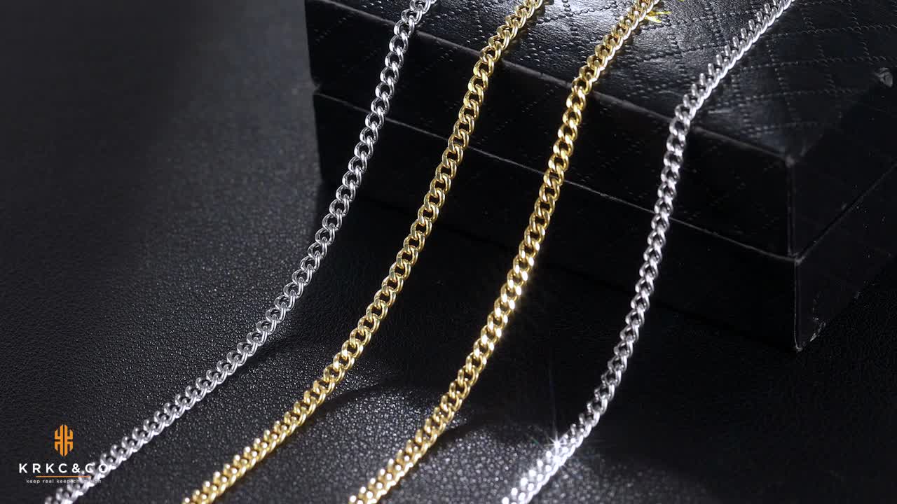 Maximus™ Gold Kettenstil Halskette 14K